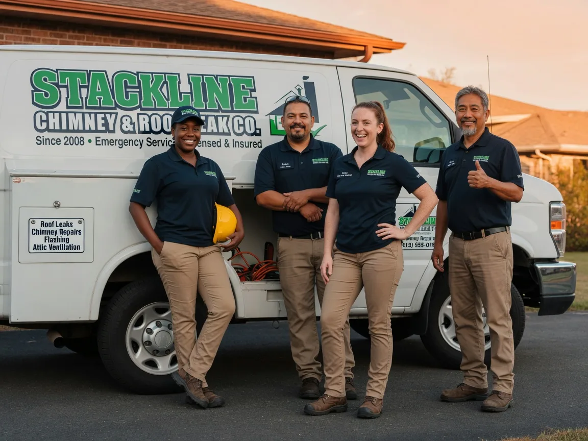 Chimney flashing repair company in Edinburg, PA